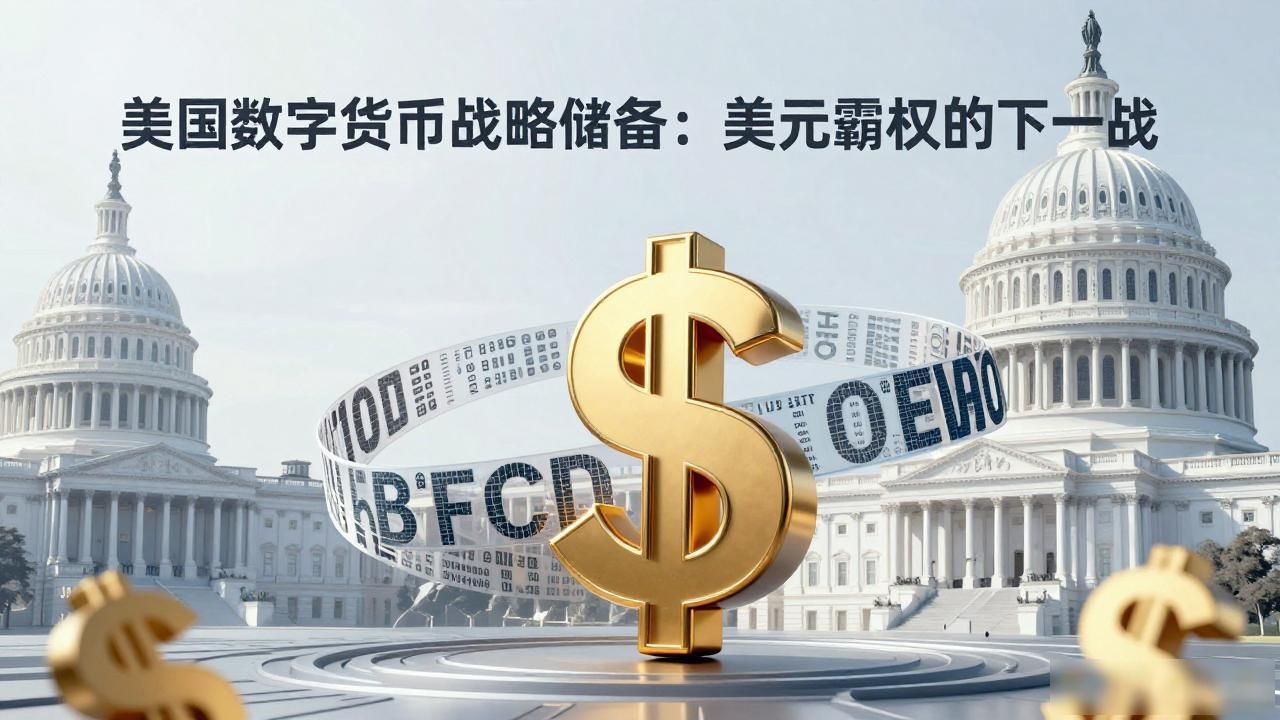 美国数字货币战略储备：美元霸权的下一战