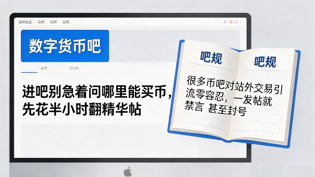 贴吧怎么加入数字货币吧？老吧友手把手把进币吧门道说透了