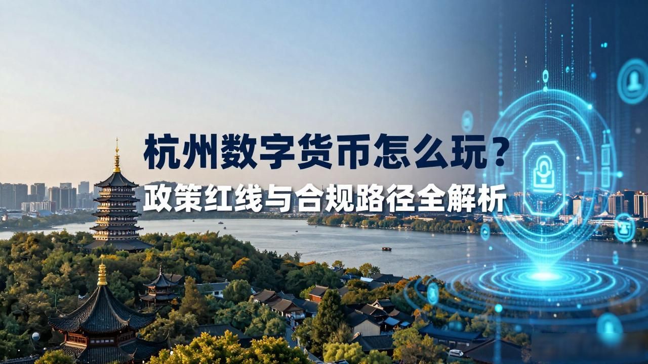 杭州数字货币怎么玩？政策红线与合规路径全解析