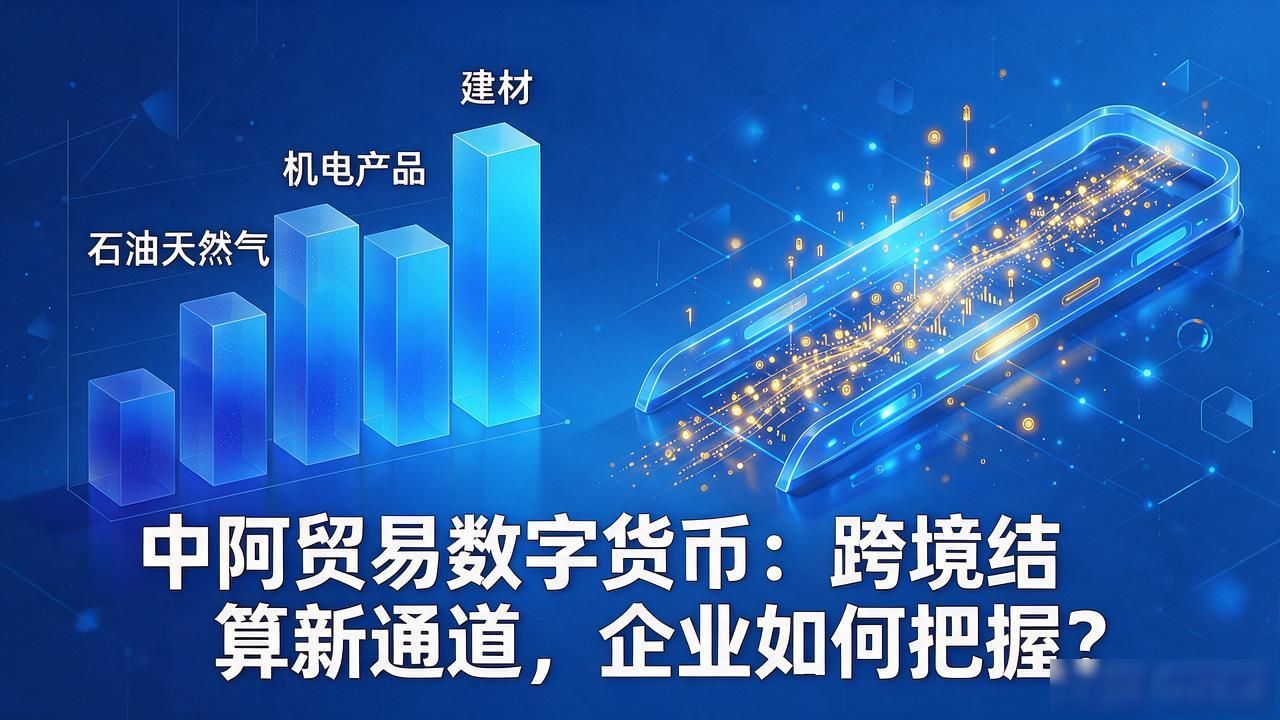 中阿贸易数字货币：跨境结算新通道，企业如何把握？