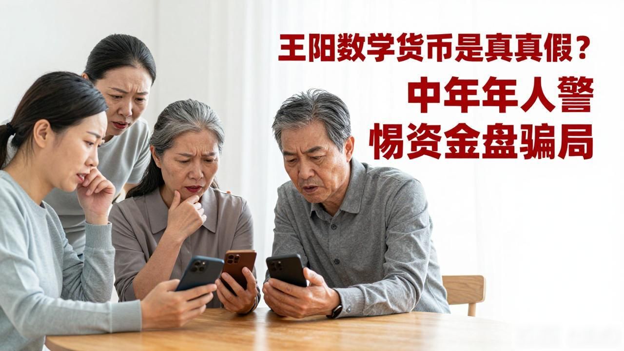 王阳数字货币是真是假？中老年人警惕资金盘骗局