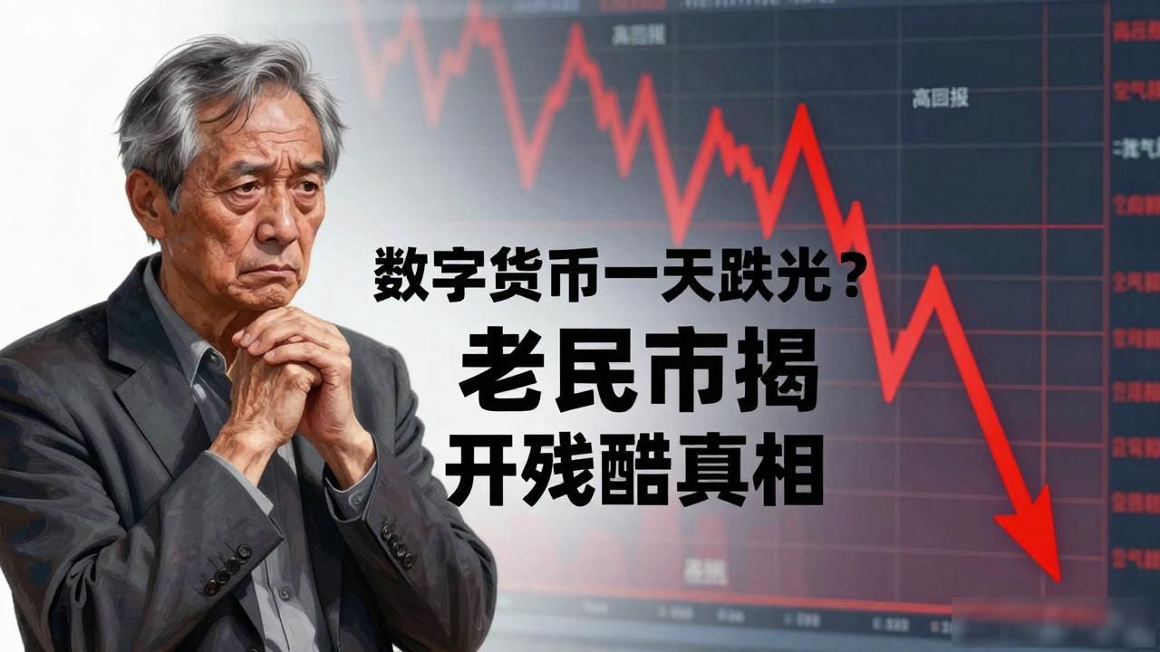 数字货币一天跌光？老股民揭开残酷真相