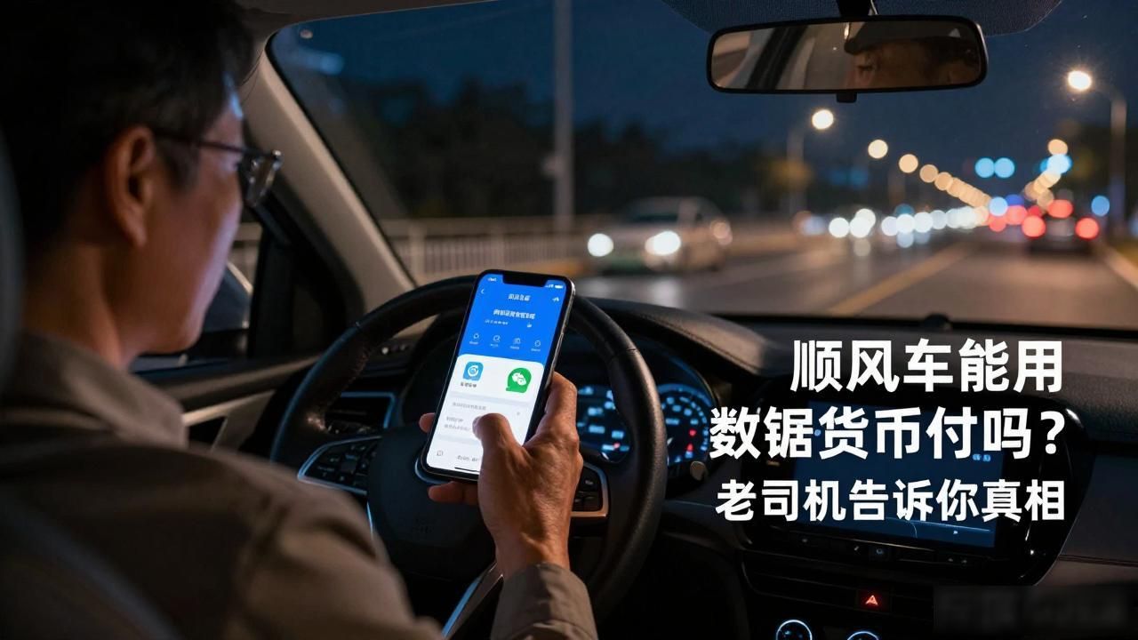 顺风车能用数字货币付吗？老司机告诉你真相
