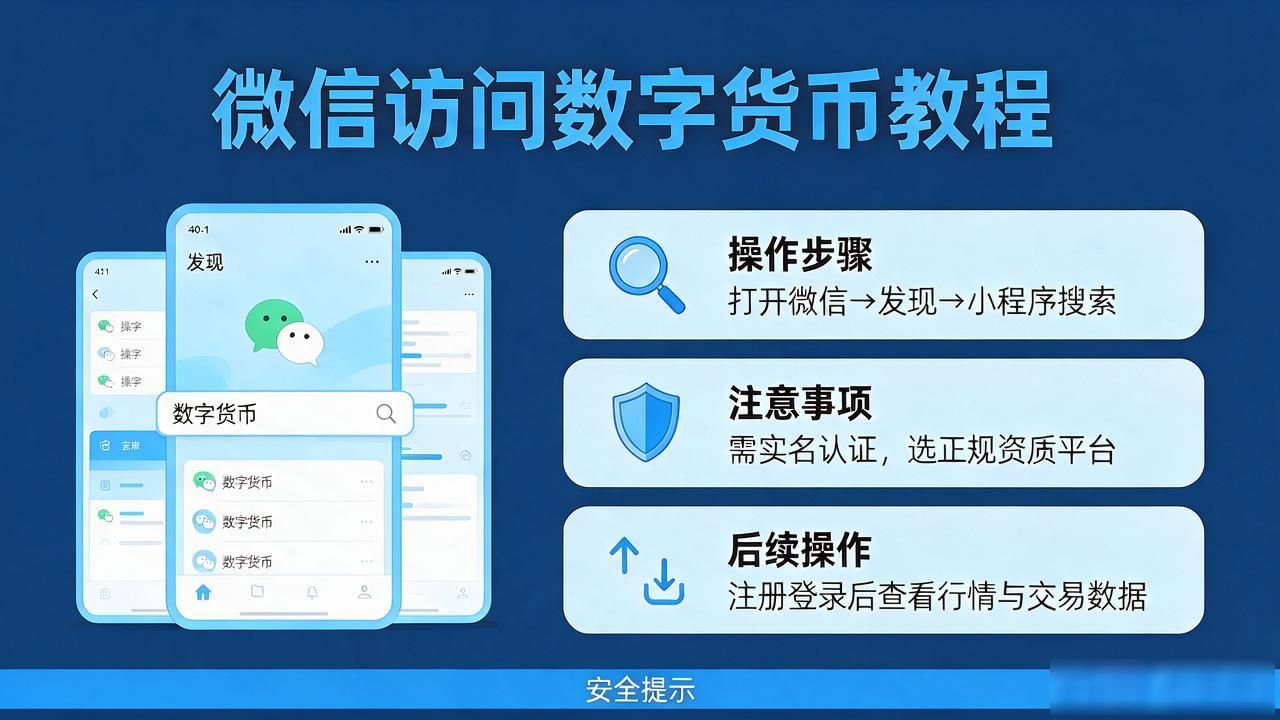 微信怎么访问数字货币？一文教你轻松搞定