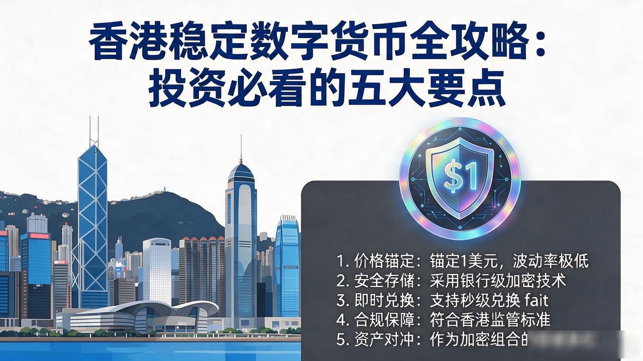 香港稳定数字货币全攻略：投资必看的五大要点