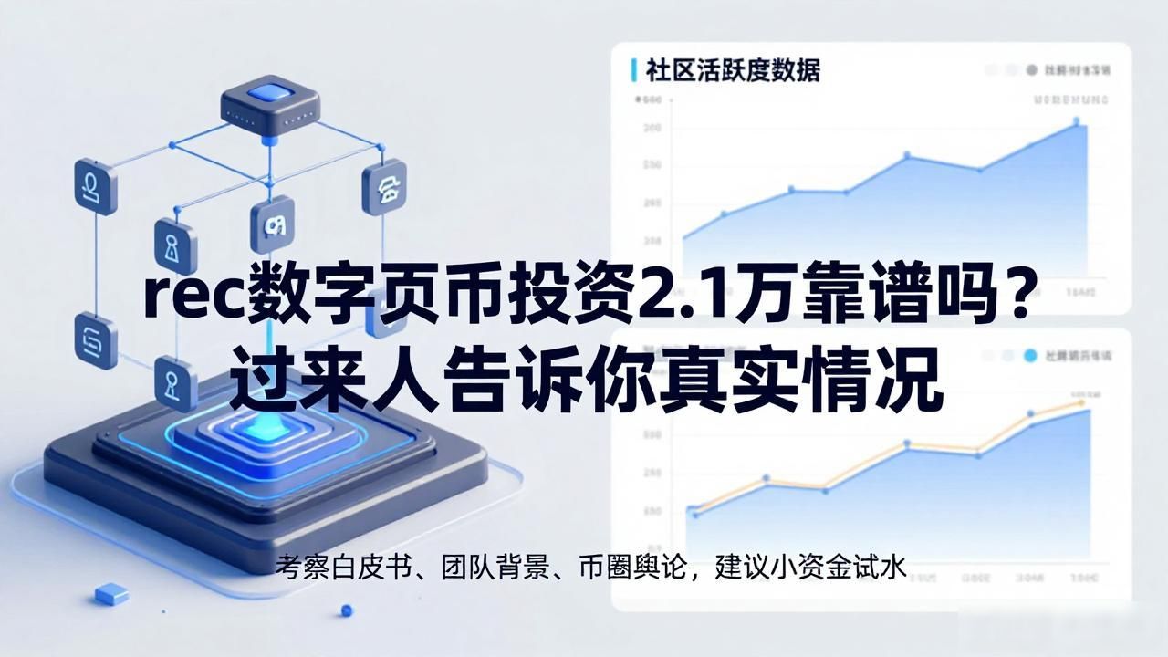 rec数字货币投资2.1万靠谱吗？过来人告诉你真实情况
