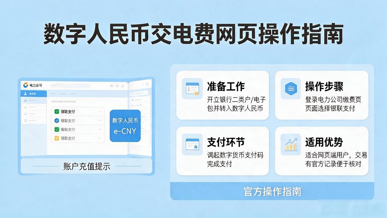 数字货币交电费怎么操作