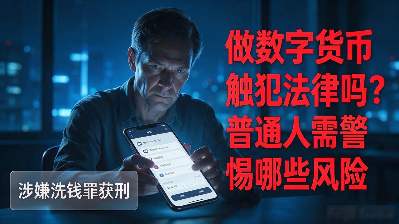 做数字货币触犯法律吗？普通人需警惕哪些风险