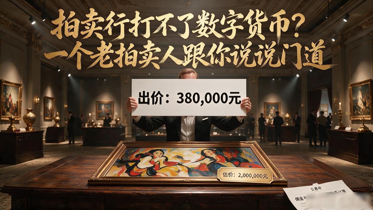 拍卖行打不了数字货币？一个老拍卖人跟你说说门道