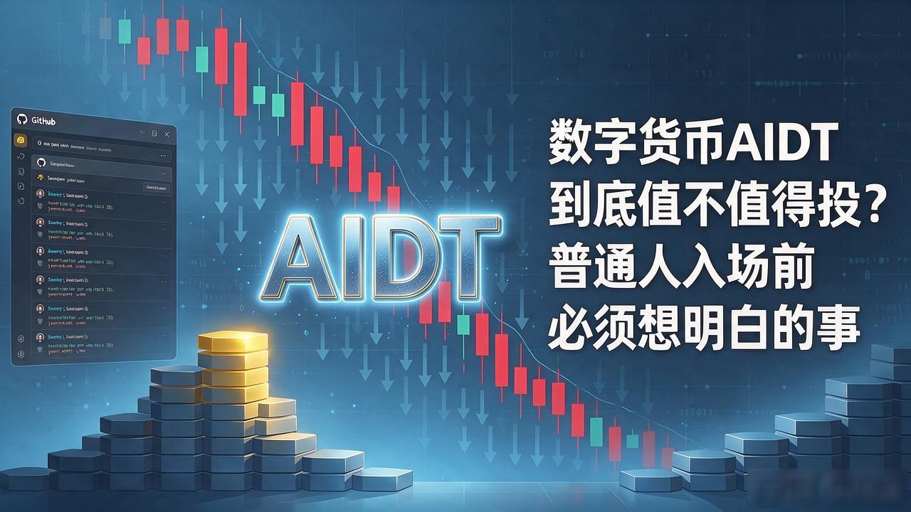 数字货币AIDT到底值不值得投？普通人入场前必须想明白的事