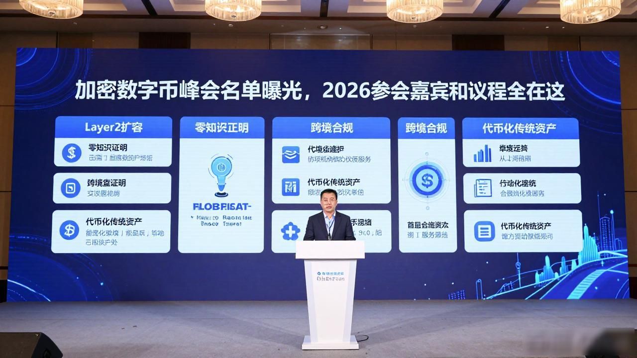 加密数字货币峰会名单曝光，2026参会嘉宾和议程全在这