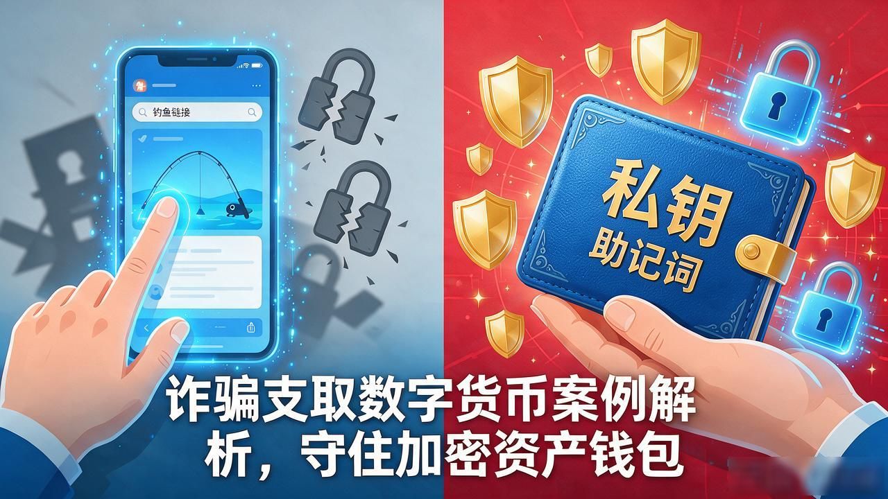 诈骗支取数字货币案例解析，守住加密资产钱包