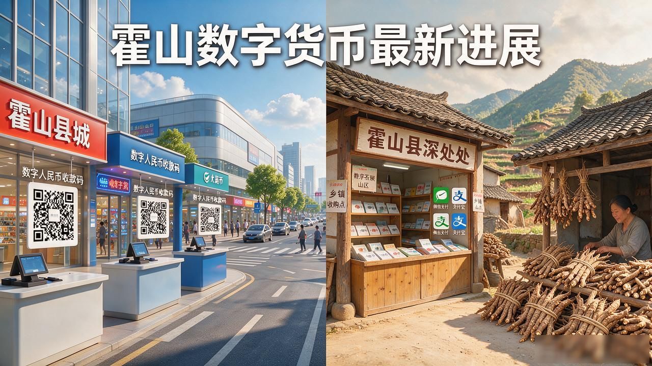 霍山数字人民币试点_数字人民币在霍山的应用_数字货币霍山