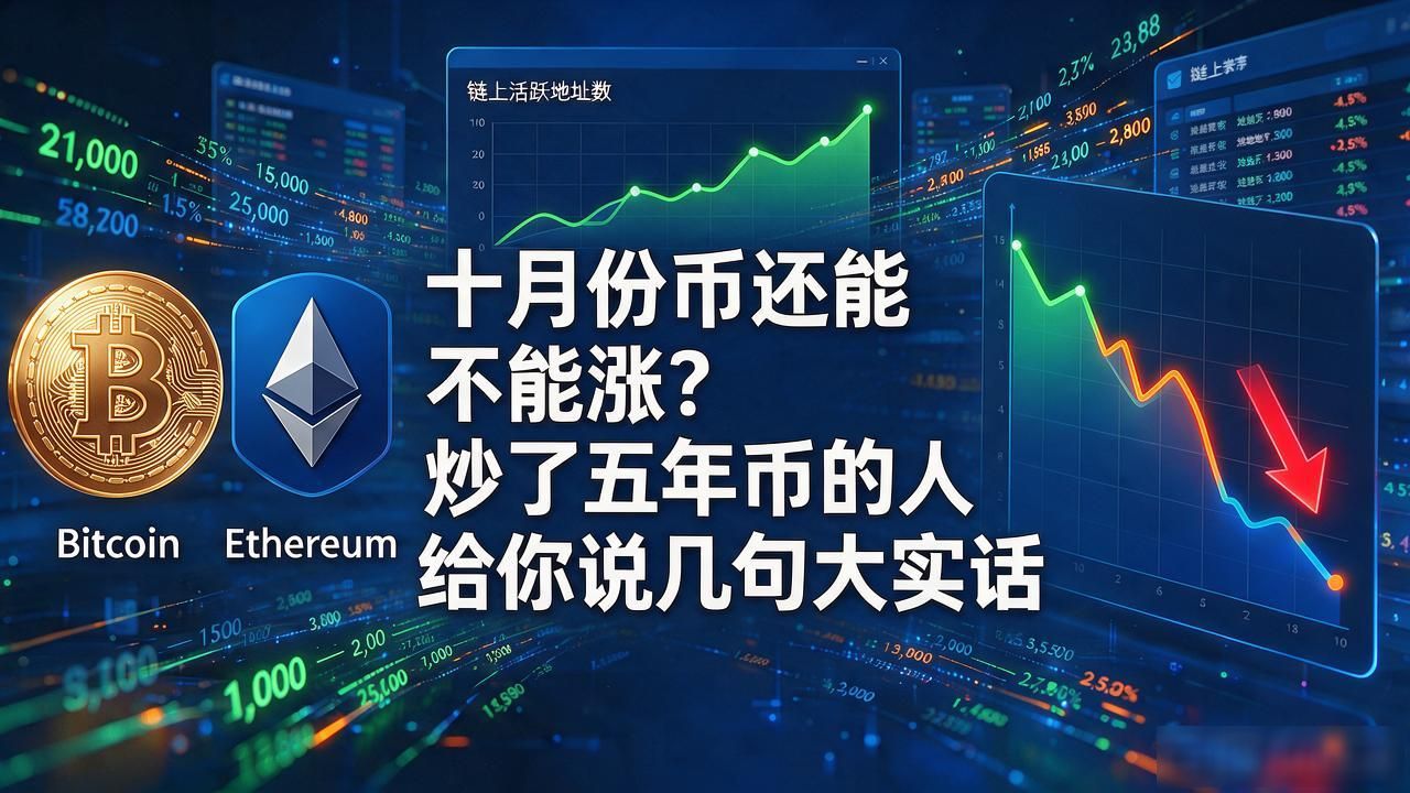 十月份币还能不能涨？炒了五年币的人给你说几句大实话