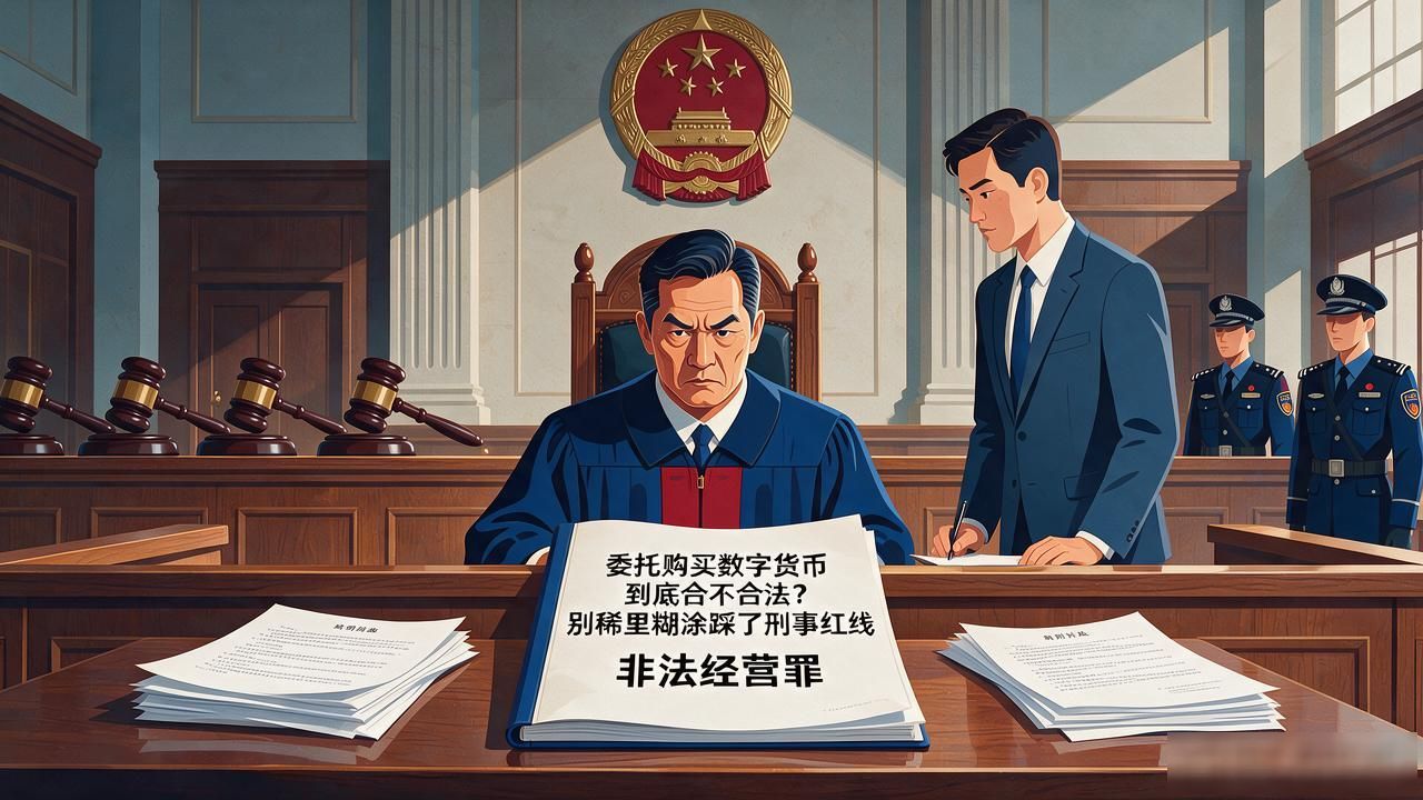 委托购买数字货币到底合不合法？别稀里糊涂踩了刑事红线