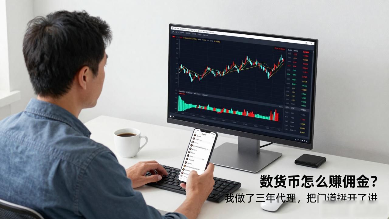数字货币怎么赚佣金？我做了三年代理，把门道掰开了讲
